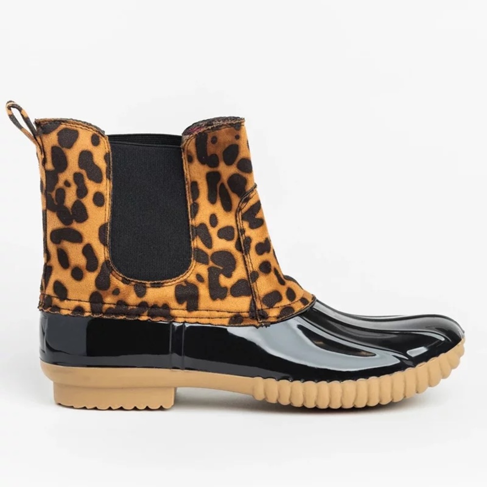 Slip on duck boots